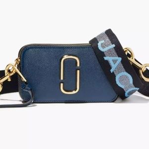 Marc Jacobs The Snapshot Bag Blue Multi